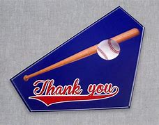 Thank You (Base Ball Bat in Blue)