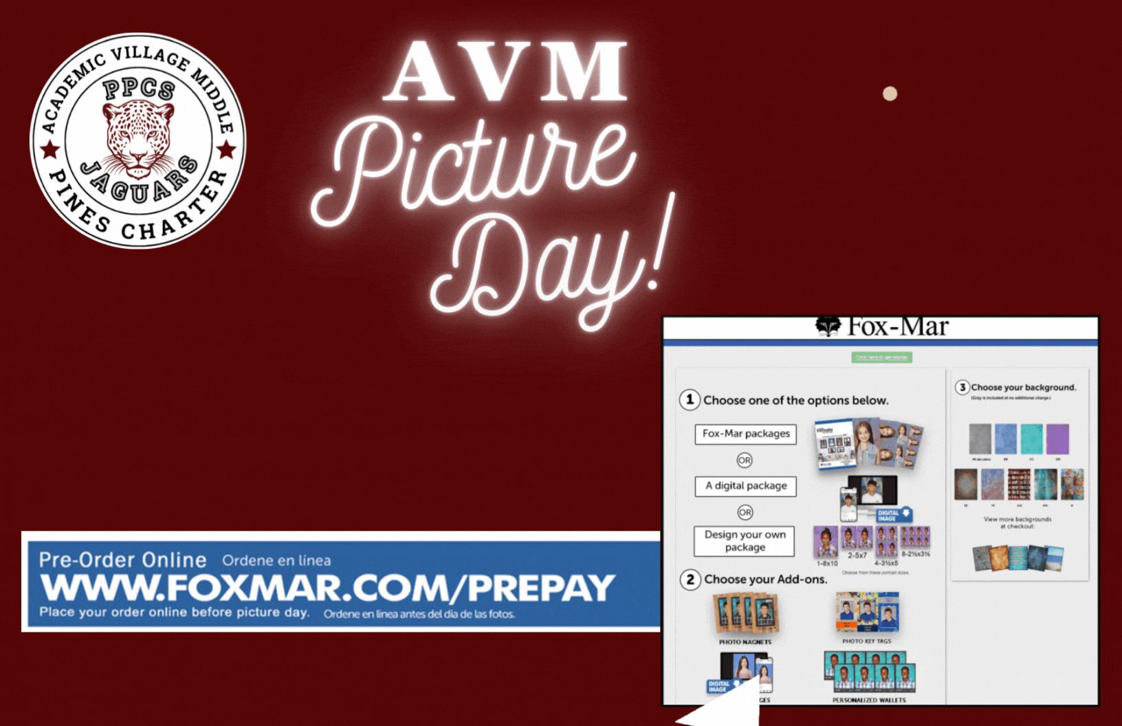 Website AVM Picture Day