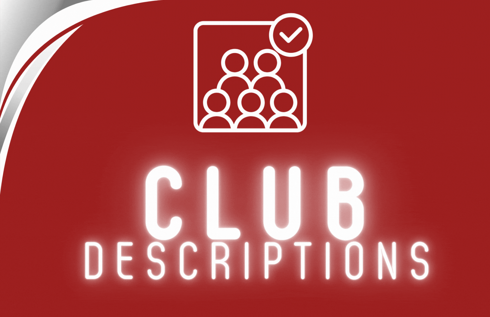 club descriptions Opens in new window