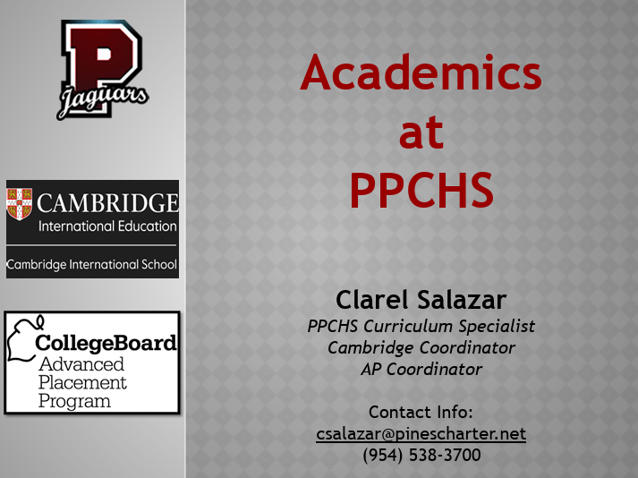 Advanced Academics Presentation